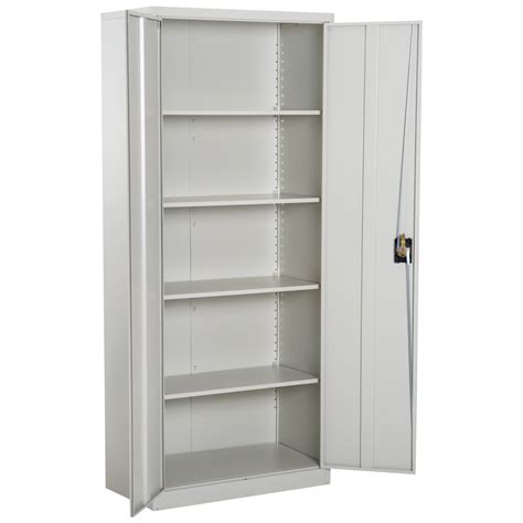 extra large steel cabinet|tall storage cabinets with doors and shelves.